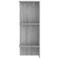Armoire de couloir Sonoma gris 97,5x37x99 cm Bois d'ingénierie
