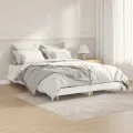 Cadre de lit Blanc 140x190 cm bois d'ingénierie