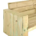 Banc de jardin 139 cm Bois de pin imprégné