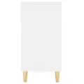 Buffet Blanc 103,5x35x70 cm Aggloméré