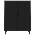 Buffet Noir 70x34x90 cm Bois d'ingénierie