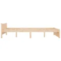 Cadre de lit Bois massif 120x200 cm