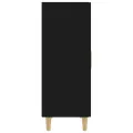 Buffet Noir 70x34x90 cm Bois d'ingénierie
