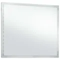 Miroir mural à LED pour salle de bains 60x50 cm