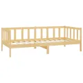 Lit de repos avec matelas 90x200 cm Bois de pin massif