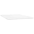 cadre de lit et matelas Gris clair 140x190cm Velours