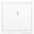 Armoire à portes coulissantes Blanc 90x40x90 cm Acier