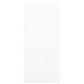 Armoire à portes coulissantes Blanc 90x40x90 cm Acier