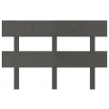 Tête de lit Gris 144x3x81 cm Bois massif de pin