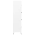 Armoire à casiers Blanc 38x45x180 cm Acier