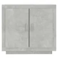 Buffet Gris béton 80x40x75 cm Bois d'ingénierie