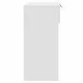 Table console Blanc 90x36x75 cm Bois d'ingénierie
