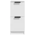 Buffets 2 pcs Blanc 30x30x70 cm Bois d'ingénierie