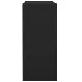 Armoire de bureau porte coulissante Anthracite 90x40x90cm Acier