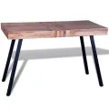 Table Teck recyclé