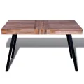 Table Teck recyclé