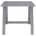 Table à dîner de jardin Gris 88x88x74 cm Bois d'acacia massif