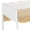 Bureau Blanc et chêne 90 x 60 x 88 cm