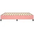 Cadre de lit Rose 180x200 cm Velours