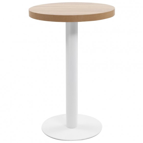 Table de bistro Marron clair 50 cm MDF