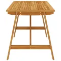 Table à dîner de jardin 140x70x73,5 cm Bois d'acacia massif