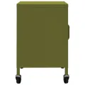 Armoire de rangement Vert olive 60x35x56 cm Acier