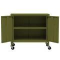 Armoire de rangement Vert olive 60x35x56 cm Acier