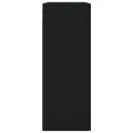 Armoires murales 2 pcs noir 69,5x34x90 cm