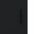 Armoires murales 2 pcs noir 69,5x34x90 cm