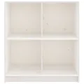 Buffet Blanc 70x33x76 cm Bois de pin massif