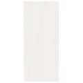 Buffet Blanc 70x33x76 cm Bois de pin massif