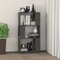 Bibliothèque/Séparateur de pièce Gris 51x25x101 cm Pin solide