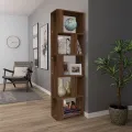 Bibliothèque Chêne marron 45x24x160 cm Bois d'ingénierie