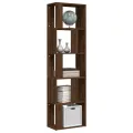 Bibliothèque Chêne marron 45x24x160 cm Bois d'ingénierie