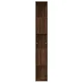 Bibliothèque Chêne marron 45x24x160 cm Bois d'ingénierie