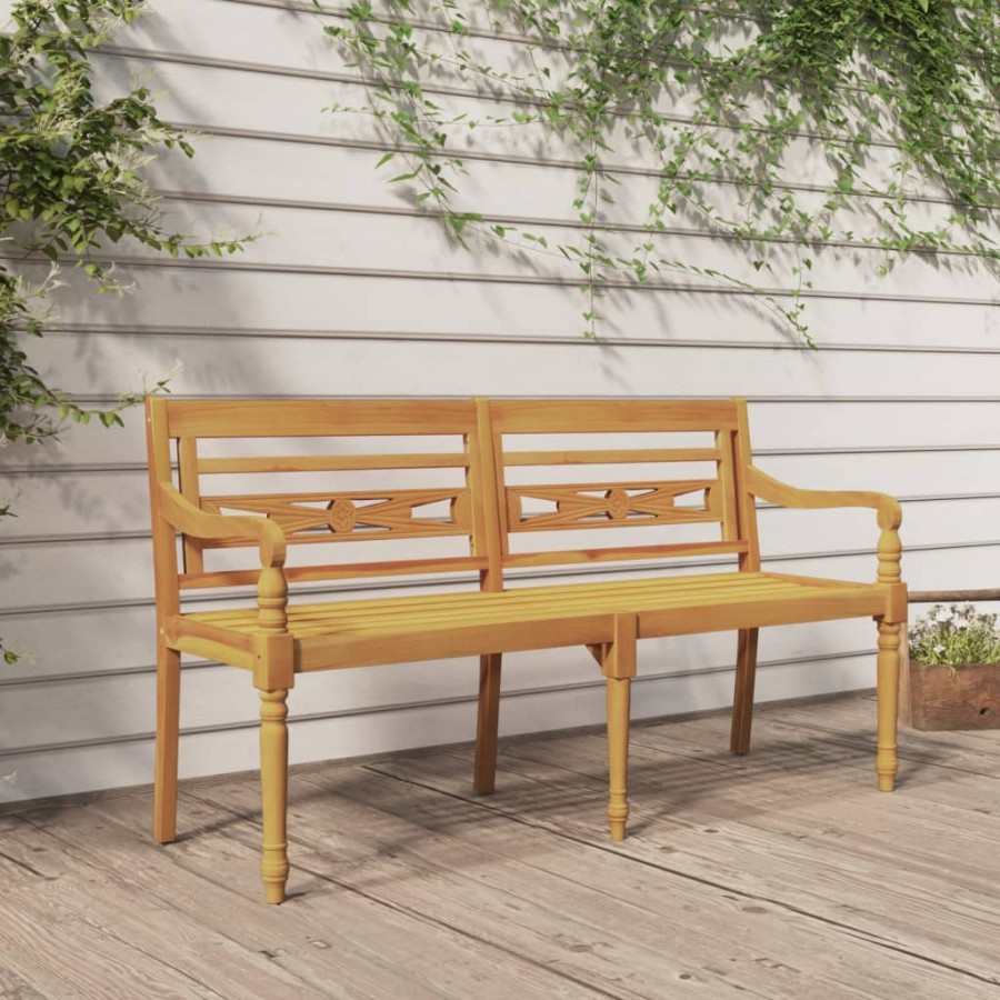 Banc Batavia 150 cm Bois massif de teck