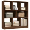 Bibliothèque Chêne marron 97,5x29,5x100 cm Bois d'ingénierie