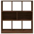 Bibliothèque Chêne marron 97,5x29,5x100 cm Bois d'ingénierie