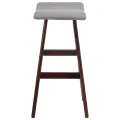 Chaise de bar Gris clair Tissu