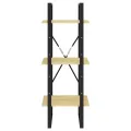 Bibliothèque à 3 niveaux 40x30x105 cm Bois de pin massif