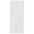 Bibliothèque/Séparateur de pièce Blanc 100x30x71,5cm Pin massif