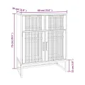 Buffet 60x30x75 cm bois d'ingénierie