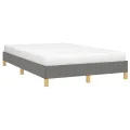 Cadre de lit Gris foncé 120 x 200 cm Tissu