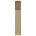 Armoire de tête de lit Chêne sonoma 220x18,5x104,5 cm