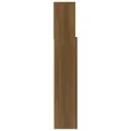 Armoire de tête de lit Chêne marron 120x19x103,5 cm