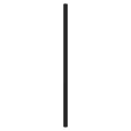 Tête de lit métal noir 160 cm