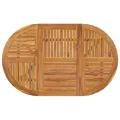 Table de jardin 150x90x75 cm Bois d'acacia solide