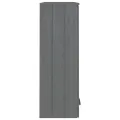 Dessus de buffet HAMAR Gris foncé 85x35x100 cm Bois de pin
