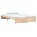 Cadre de lit Bois massif 120x200 cm