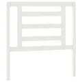 Lit coulissant Blanc 2x(90x200) cm Bois de pin massif